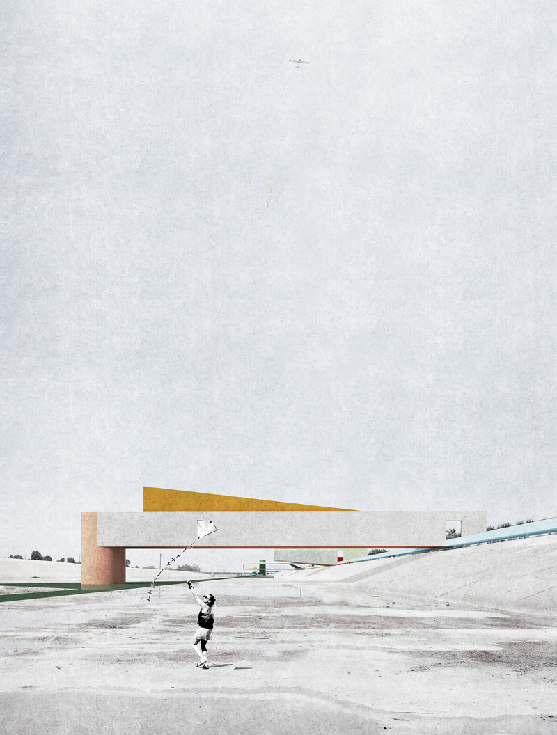 Dossier de presse | 5301-02 - Communiqué de presse | LA River - Ballman Khapalova - Design urbain - View from bottom of channel - Crédit photo : Ballman Khapalova