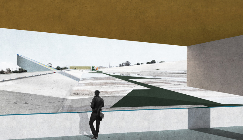 Dossier de presse | 5301-02 - Communiqué de presse | LA River - Ballman Khapalova - Design urbain - View from new structure down channel - Crédit photo : Ballman Khapalova