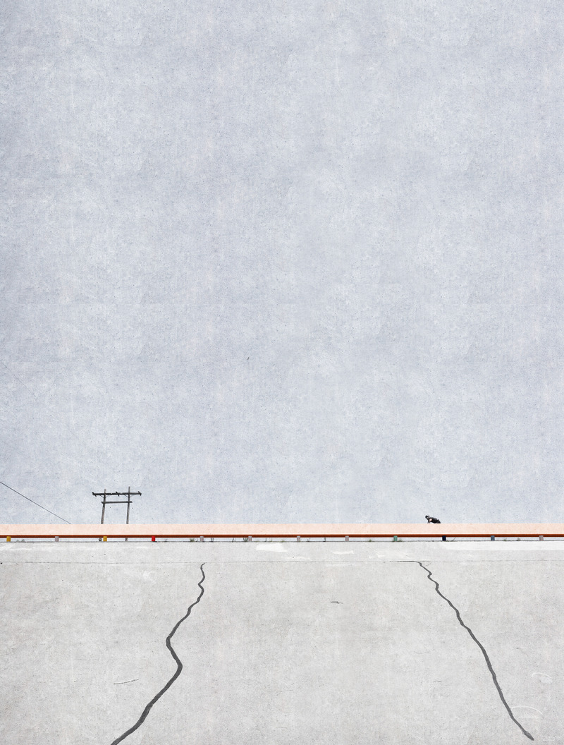 Dossier de presse | 5301-02 - Communiqué de presse | LA River - Ballman Khapalova - Design urbain - View from inside channel looking up at elevated walkway - Crédit photo : Ballman Khapalova
