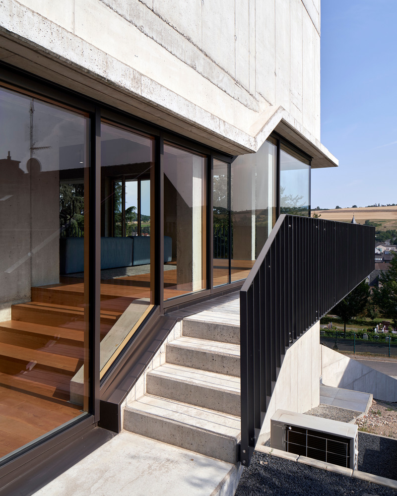 Press kit | 5110-01 - Press release | Röhrig House - Studio Hertweck - Residential Architecture - West view - Photo credit: Bildpark / Veit Landwehr