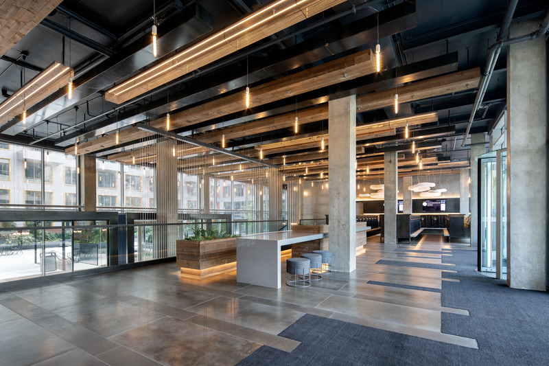 Press kit | 1177-09 - Press release | Rheingold Bushwick - Ceramiche Refin - Residential Interior Design - Main Lobby - Photo credit: Mark Travis 