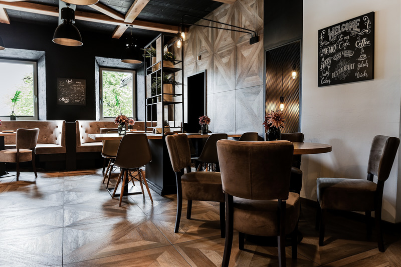Press kit | 1177-08 - Press release | Bolero Restaurant - Ceramiche Refin - Commercial Interior Design - Photo credit: Nina Premk