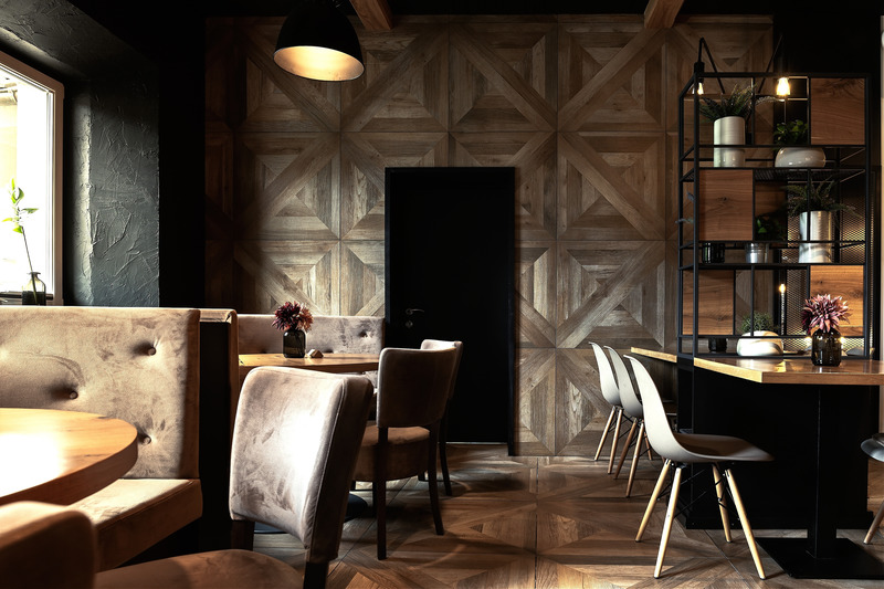 Press kit | 1177-08 - Press release | Bolero Restaurant - Ceramiche Refin - Commercial Interior Design - Photo credit: Nina Premk