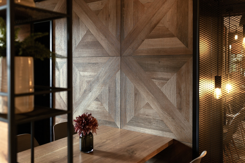 Press kit | 1177-08 - Press release | Bolero Restaurant - Ceramiche Refin - Commercial Interior Design - Photo credit: Nina Premk