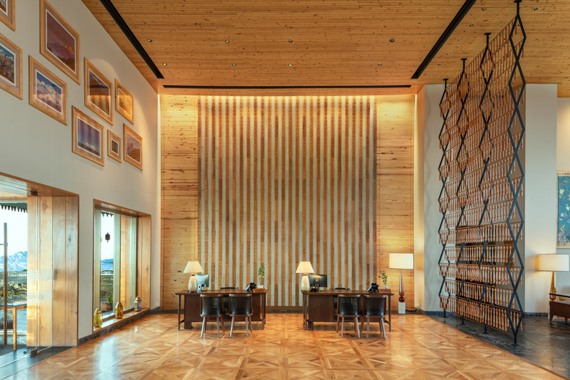 Press kit | 5451-01 - Press release | A Luxury Getaway in the Himalayas: Taj Theog Resort & Spa - Studio Lotus - Commercial Interior Design - Photo credit: Noughts and Crosses