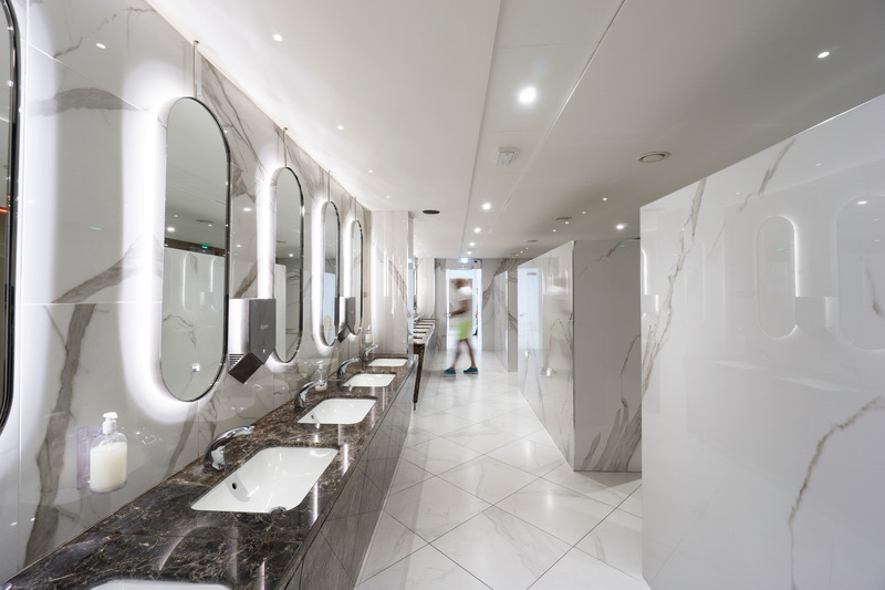Press kit | 1177-10 - Press release | Bauli on the Motorway - Ceramiche Refin - Commercial Interior Design - Photo credit: Enrico Terenziani