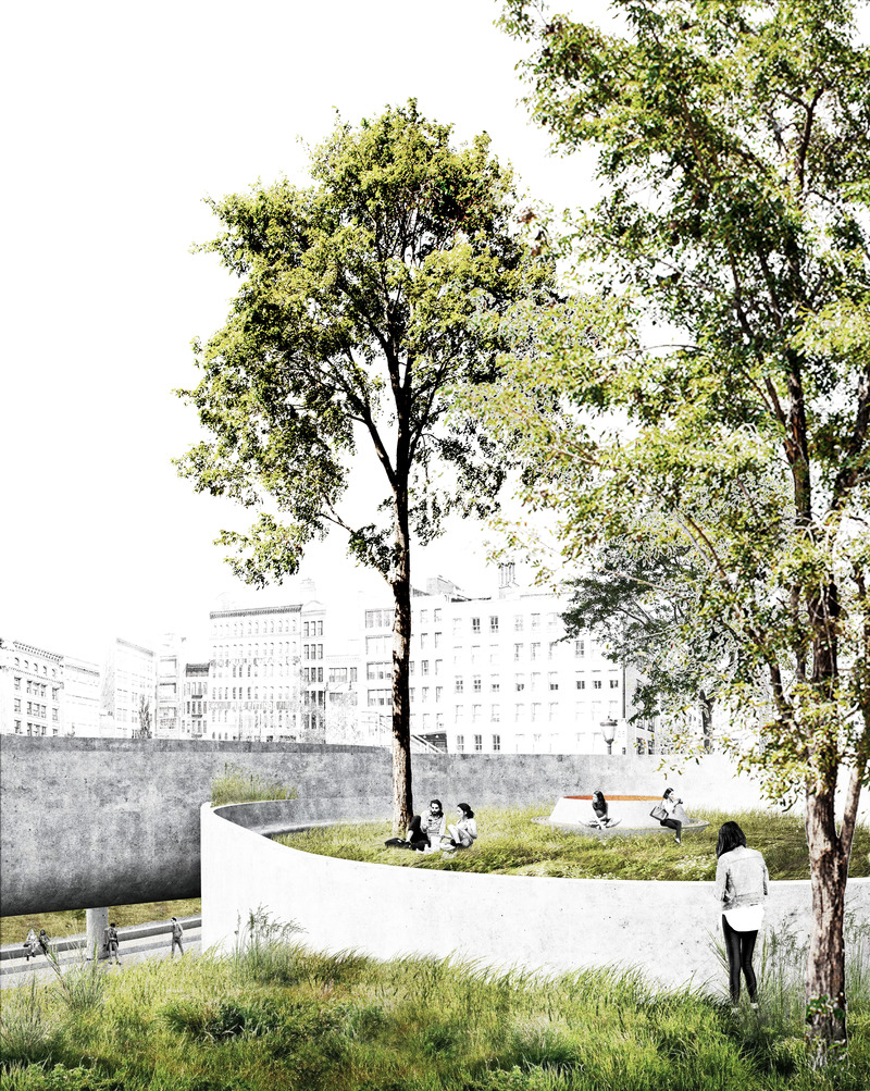 Dossier de presse | 5301-03 - Communiqué de presse | St. John's Park - Ballman Khapalova - Design urbain - Street Level Gardens: Wild Garden - Crédit photo : Ballman Khapalova