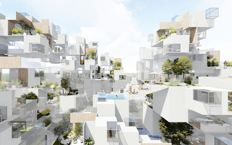 Dossier de presse | 5545-01 - Communiqué de presse | Inaugural Sino-Europe Invitational Architectural Exhibition 2020-2021 (Shanghai) - Sino-Europe Architectural Center (SEAMC) - Évènement + Exposition - Super Babylon shared living community, MAT Office - Crédit photo : MAT Office