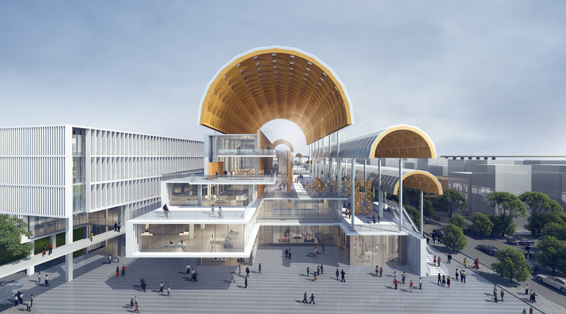 Dossier de presse | 5545-01 - Communiqué de presse | Inaugural Sino-Europe Invitational Architectural Exhibition 2020-2021 (Shanghai) - Sino-Europe Architectural Center (SEAMC) - Évènement + Exposition - Science and Technology Center of Kenzi, Tanghua Architect &amp; Associates - Crédit photo : Tanghua Architect &amp; Associates