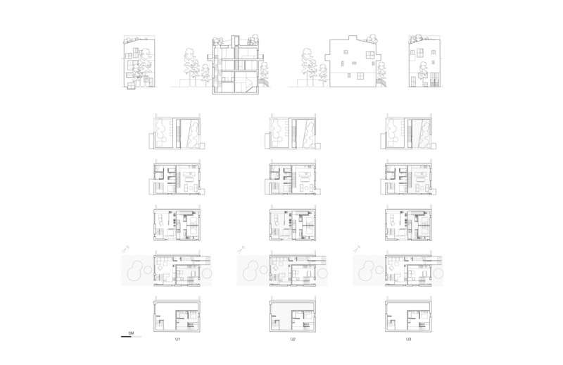 Dossier de presse | 1010-12 - Communiqué de presse | NMBHD, 1 plex 3 nez - Studio Jean Verville architectes - Architecture résidentielle - Crédit photo : studio Jean Verville architectes