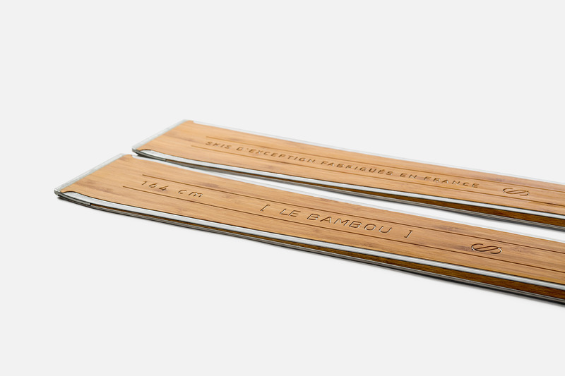 Dossier de presse | 1119-06 - Communiqué de presse | Skis d'exception de très haute qualité fabriqués en France - Sillage skis - Produit - Sillage / Le Bambou - Crédit photo : Thomas Lang