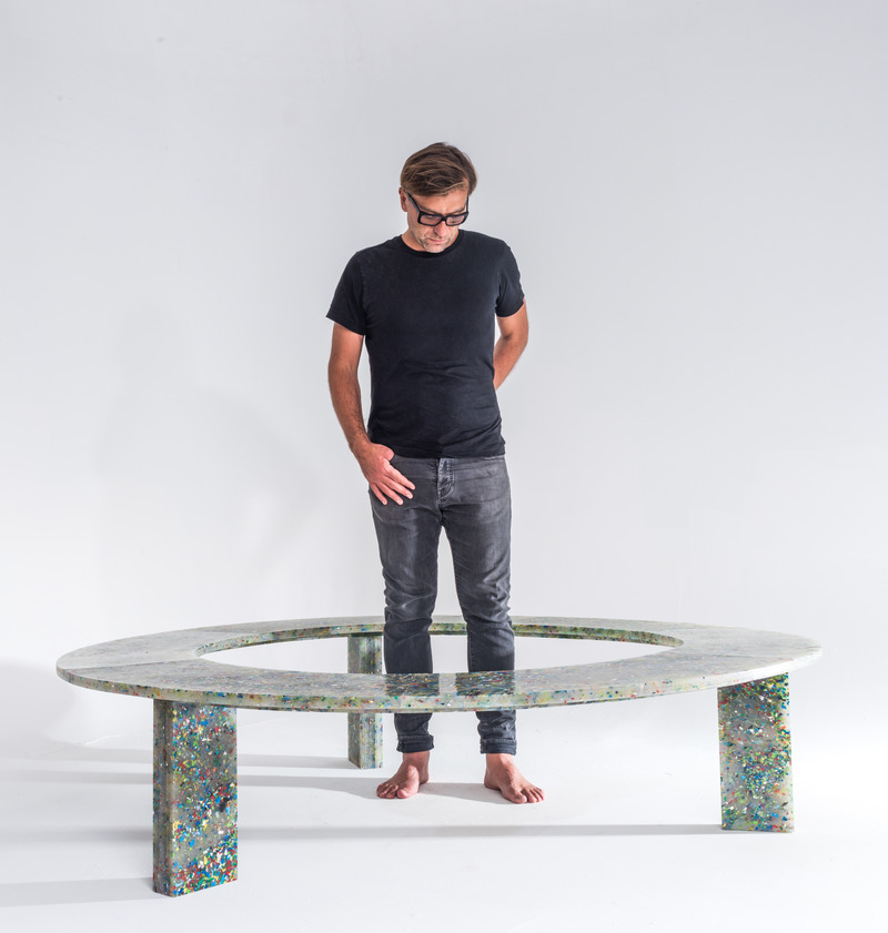 Dossier de presse | 4232-02 - Communiqué de presse | Circula. Tomek Rygalik’s Circular Design - Studio Rygalik - Produit - <p class=""><b>About Tomek Rygalik</b><br>Designer, curator and teacher Tomek Rygalik studied Architecture at the University of Łodz, and earned a PhD in Industrial Design at the Pratt Institute of New York. He’s the lead designer at Studio Rygalik working on architecture and products for major companies including Moroso, Noti, Ghidini, Comforty, Paged, Siemens, Heineken, and Ikea. He also collaborates with cultural institutions and universities. He’s the founder and creative director of furniture and accessories brand TRE Product and co-creator of creative campus SOBOLE.</p> - Crédit photo : <p>Agnieszka Kula</p>