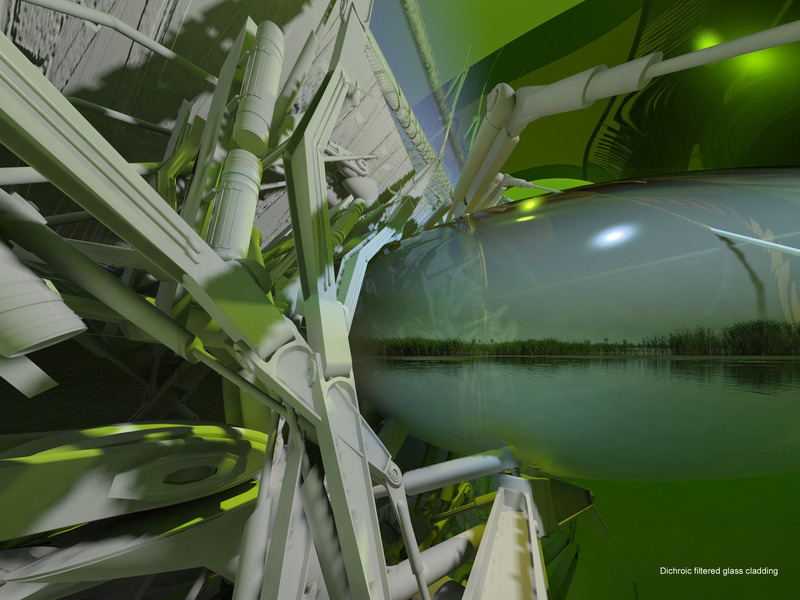 Press kit | 2121-16 - Press release | Piezoelectric Loom Aviary - Margot Krasojević Architecture - Industrial Architecture - Photo credit: <p>Margot Krasojević</p>