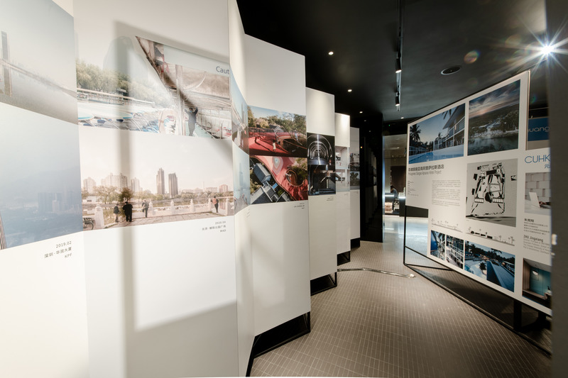 Dossier de presse | 5545-01 - Communiqué de presse | Inaugural Sino-Europe Invitational Architectural Exhibition 2020-2021 (Shanghai) - Sino-Europe Architectural Center (SEAMC) - Évènement + Exposition - Photography and project display shelves - Crédit photo : Roca Shanghai Gallery