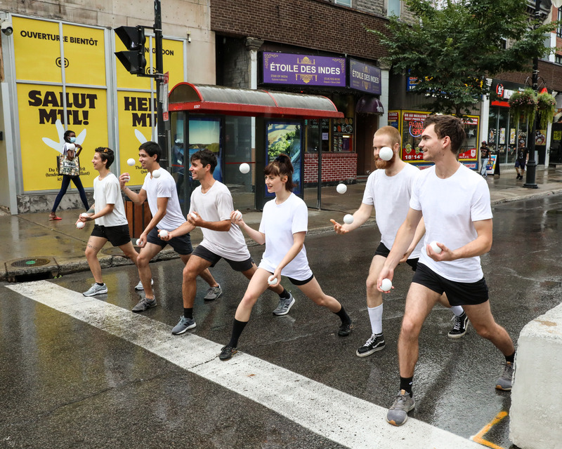 Press kit | 583-22 - Press release | Re-Imagining Urban Spaces and Culture During a Global Pandemic - Quartier des Spectacles Partnership - Event + Exhibition -  <p class="" style=""><i>Paysages Dynamiques</i><br></p>   - Photo credit: JF Savaria