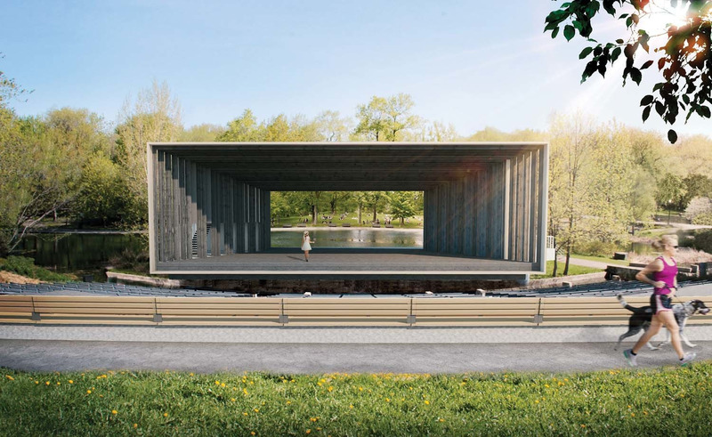 Dossier de presse | 865-42 - Communiqué de presse | Un prestigieux programme national de prix récompense deux projets de Lemay, conçus pour le public - Lemay - Architecture de paysage - Theatre de Verdure - Crédit photo : Lemay