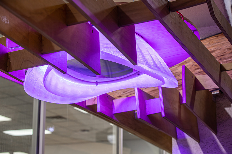 Press kit | 3078-01 - Press release | Calgary 9 Block Project - School of Architecture. University of Calgary - Lighting Design - Photo credit: School of Architecture. University of Calgary