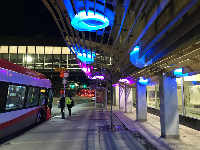 Press kit | 3078-01 - Press release | Calgary 9 Block Project - School of Architecture. University of Calgary - Lighting Design - Photo credit: School of Architecture. University of Calgary