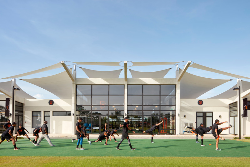 Dossier de presse | 1187-06 - Communiqué de presse | AIA San Francisco Announces 2020 Design Awards Recipients - AIA San Francisco - Concours - The Felipe Alou Baseball Academy - Crédit photo : Bruce Damonte