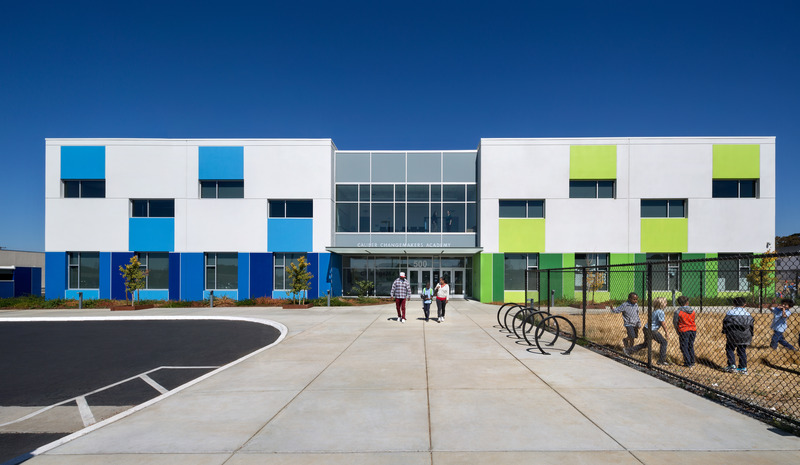 Dossier de presse | 1187-06 - Communiqué de presse | AIA San Francisco Announces 2020 Design Awards Recipients - AIA San Francisco - Concours - Caliber Schools ChangeMakers Academy - Crédit photo : David Wakely Photography