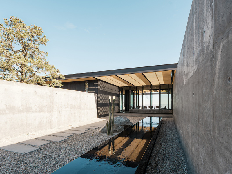 Dossier de presse | 1187-06 - Communiqué de presse | AIA San Francisco Announces 2020 Design Awards Recipients - AIA San Francisco - Concours - High Desert Retreat - Crédit photo : Joe Fletcher Photography + Adam Rouse Photography