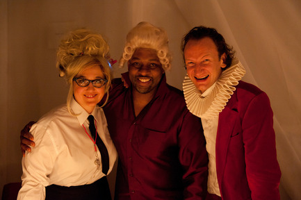 Press kit | 962-01 - Press release | The fantasies of Charles, his table and his guests - Charles Kaisin - Product - Mlle Stéphane Bissot, Mr Stephen Salters, Charles Kaisin - Photo credit: Marie-Françoise Plissart