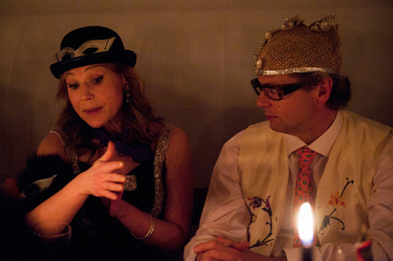 Press kit | 962-01 - Press release | The fantasies of Charles, his table and his guests - Charles Kaisin - Product - Mme Hélène Merlot et M. Amaury de Solages - Photo credit: Marie-Françoise Plissart