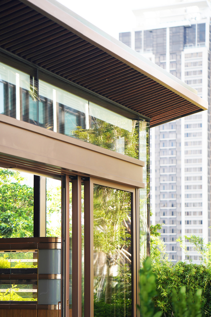 Press kit | 3772-02 - Press release | Nature Discovery Park - LAAB Architects with PLandscape and Speirs Major - Commercial Architecture - Nature Discovery Park in the surrounding urban context. - Photo credit: Otto Ng of LAAB Architects