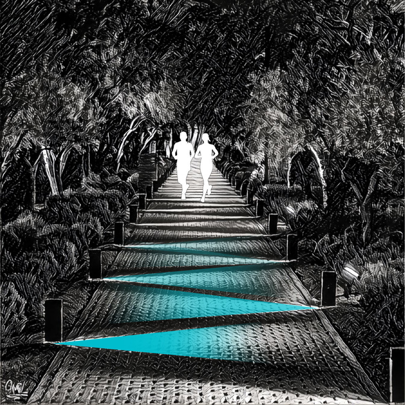 Press kit | 5587-01 - Press release | MIT’s Senseable City Lab and the City of Laval Explore Novel Experiences in the “Park of the Future” - Ville de Laval - Urban Design - Activating surface_interactive game - Photo credit: MIT Senseable City Lab