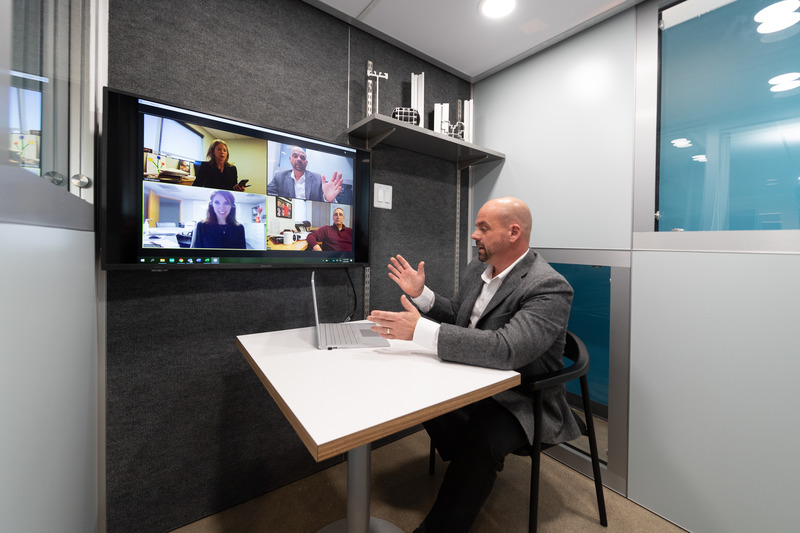 Dossier de presse | 5585-01 - Communiqué de presse | YOURspace™ Launches in Response to Growing Work-From-Home Market - YOURspace - Produit - Crédit photo : Gail Herendeen Photography 