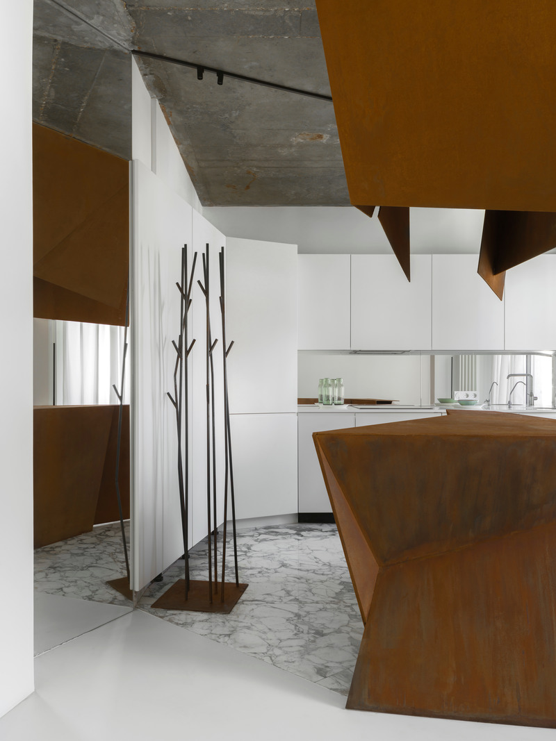 Press kit | 2247-07 - Press release | Golden Mile - Maxim Kashin Architects - Residential Interior Design - Photo credit: Dmitry Chebanenko