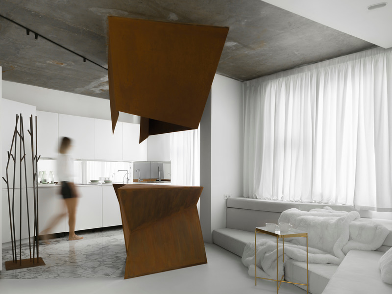 Press kit | 2247-07 - Press release | Golden Mile - Maxim Kashin Architects - Residential Interior Design - Photo credit: Dmitry Chebanenko