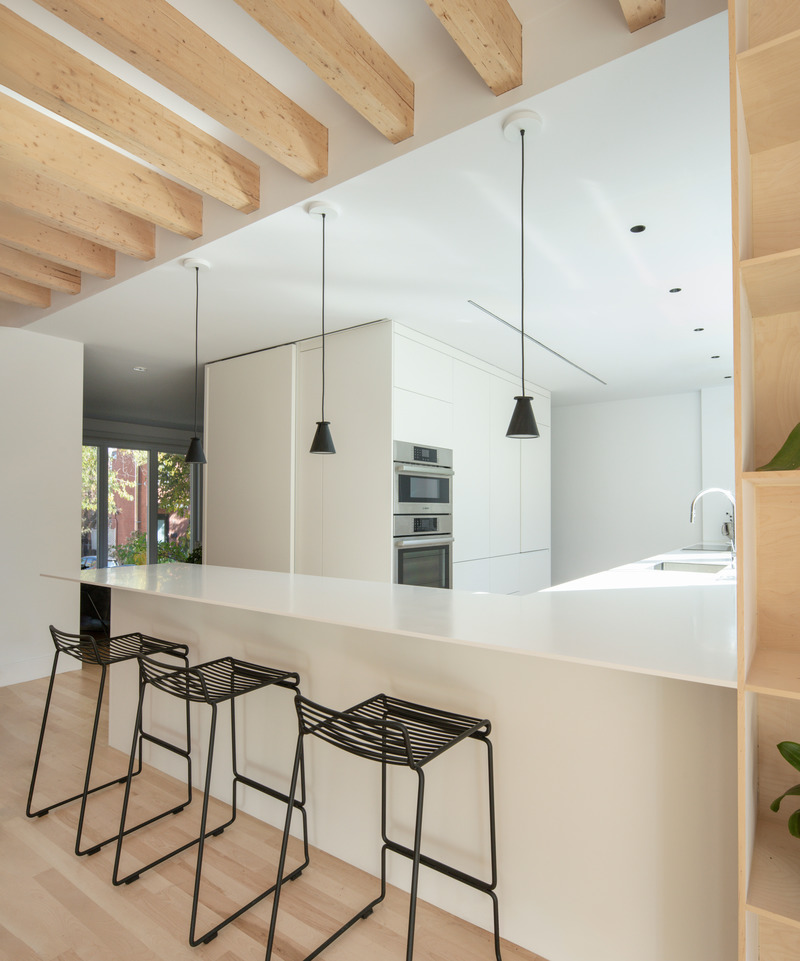Press kit | 5554-01 - Press release | Patricia Residence - Dupont Blouin architects - Residential Interior Design - Photo credit: Olivier Blouin