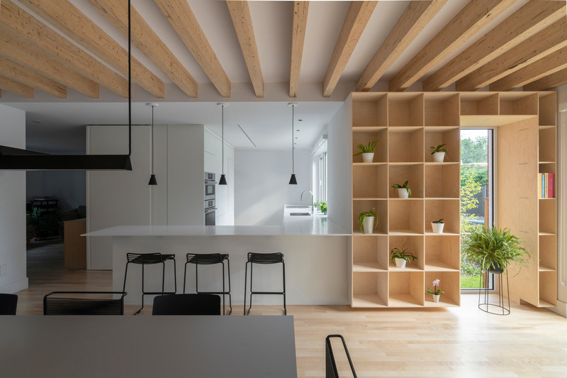Press kit | 5554-01 - Press release | Patricia Residence - Dupont Blouin architects - Residential Interior Design - Photo credit: Olivier Blouin