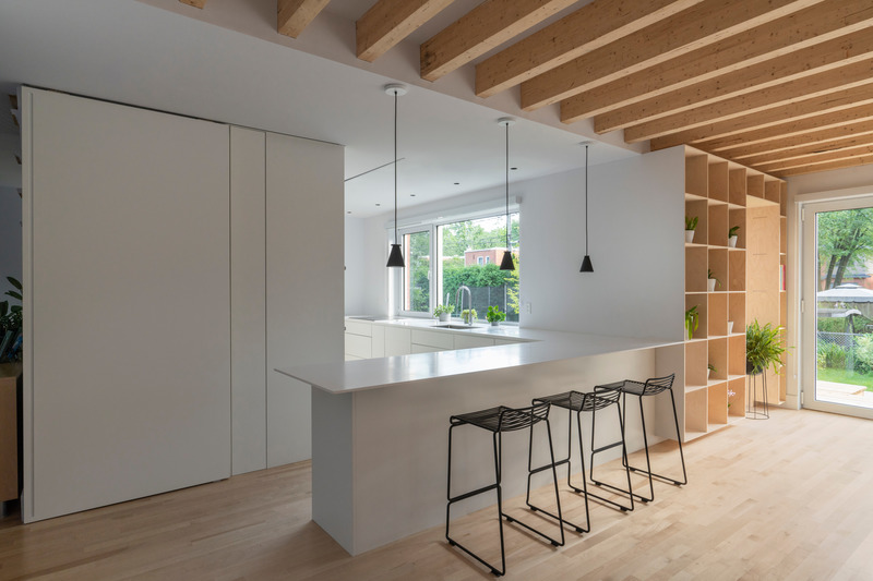 Press kit | 5554-01 - Press release | Patricia Residence - Dupont Blouin architects - Residential Interior Design - Photo credit: Olivier Blouin