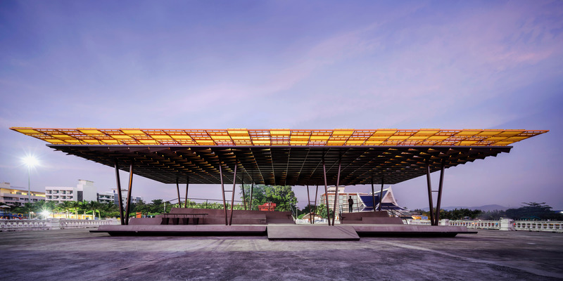 Press kit | 1071-10 - Press release | Architizer Announces Winners of 1st Annual A+Firm Awards - Architizer - Competition - Department of ARCHITECTURE - The Flow Pavilion - Photo credit: W Workspace