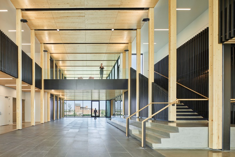 Press kit | 1071-10 - Press release | Architizer Announces Winners of 1st Annual A+Firm Awards - Architizer - Competition - MGA | Michael Green Architecture - Catalyst Building - Photo credit: Benjamin Benschneider