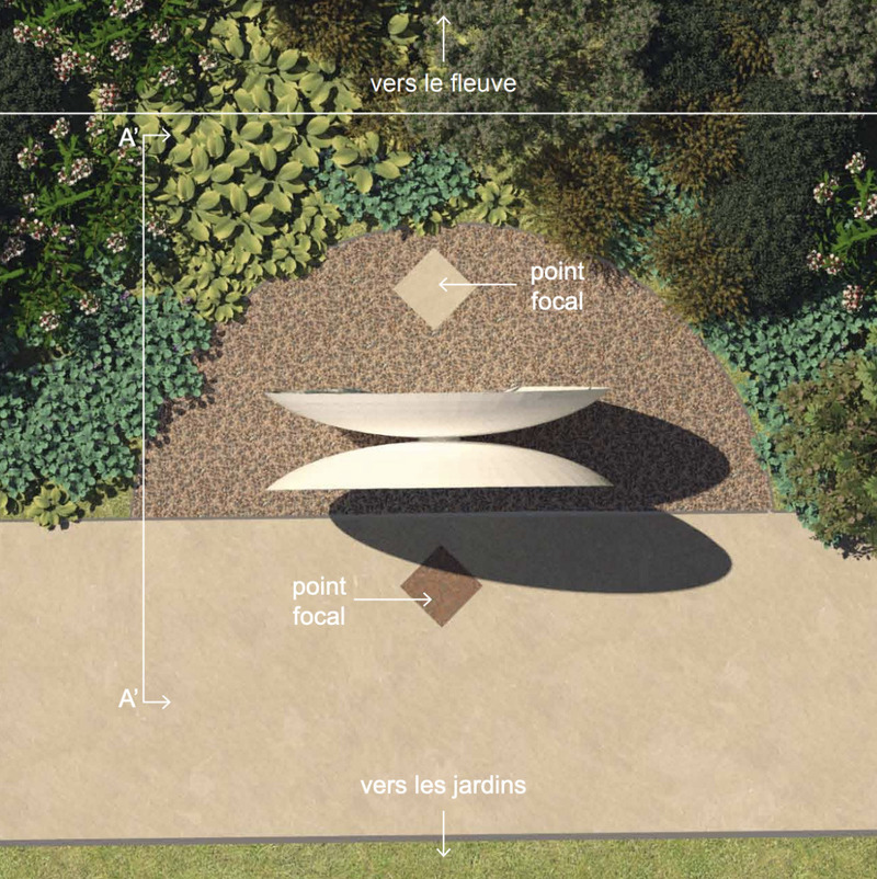 Press kit | 837-37 - Press release | Unveiling of the New Gardens of the 22nd Edition of the International Garden Festival - International Garden Festival | Reford Gardens - Landscape Architecture - <p>Miroirs acoustiques</p><p>Emmanuelle Loslier, landscape architect, Camille Zaroubi, landscape architect</p><p>Montreal (Quebec) Canada</p> - Photo credit:  <p style="">Emmanuelle Loslier, landscape architect, Camille Zaroubi, landscape architect<br style=""></p> 