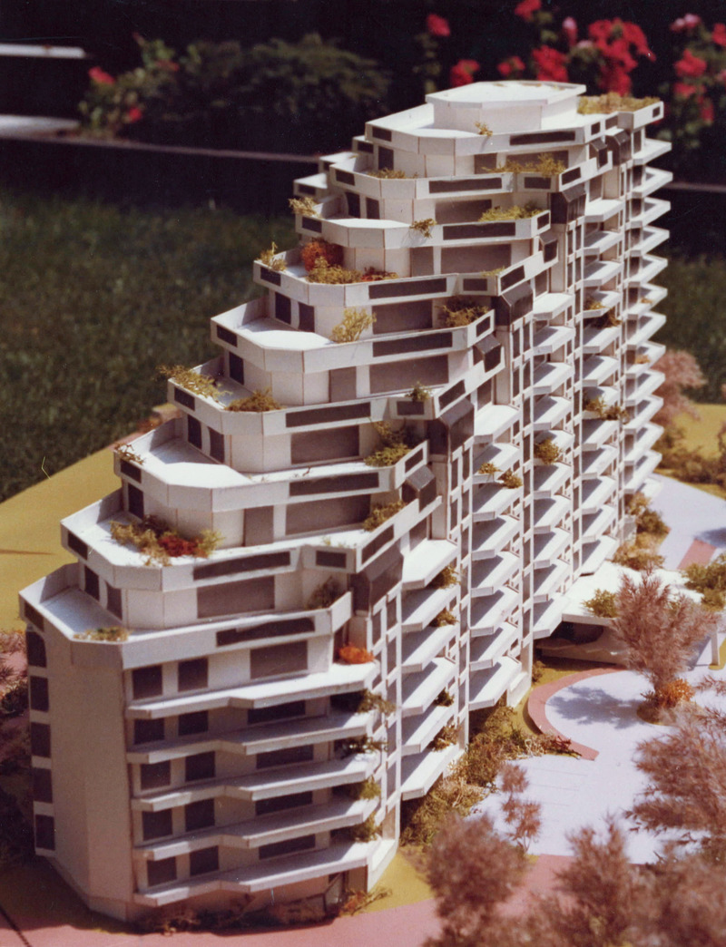 Dossier de presse | 1387-08 - Communiqué de presse | 50 ans et toujours NEUF - NEUF architect(e)s - Évènement + Exposition - <p class="">Maquette originale du Sanctuaire du Mont-Royal</p> - Crédit photo :   NEUF architect(e)s  