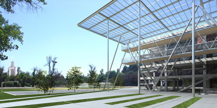 Dossier de presse | 986-01 - Communiqué de presse | Duoc Maipú - Sabbagh Arquitectos - Architecture commerciale