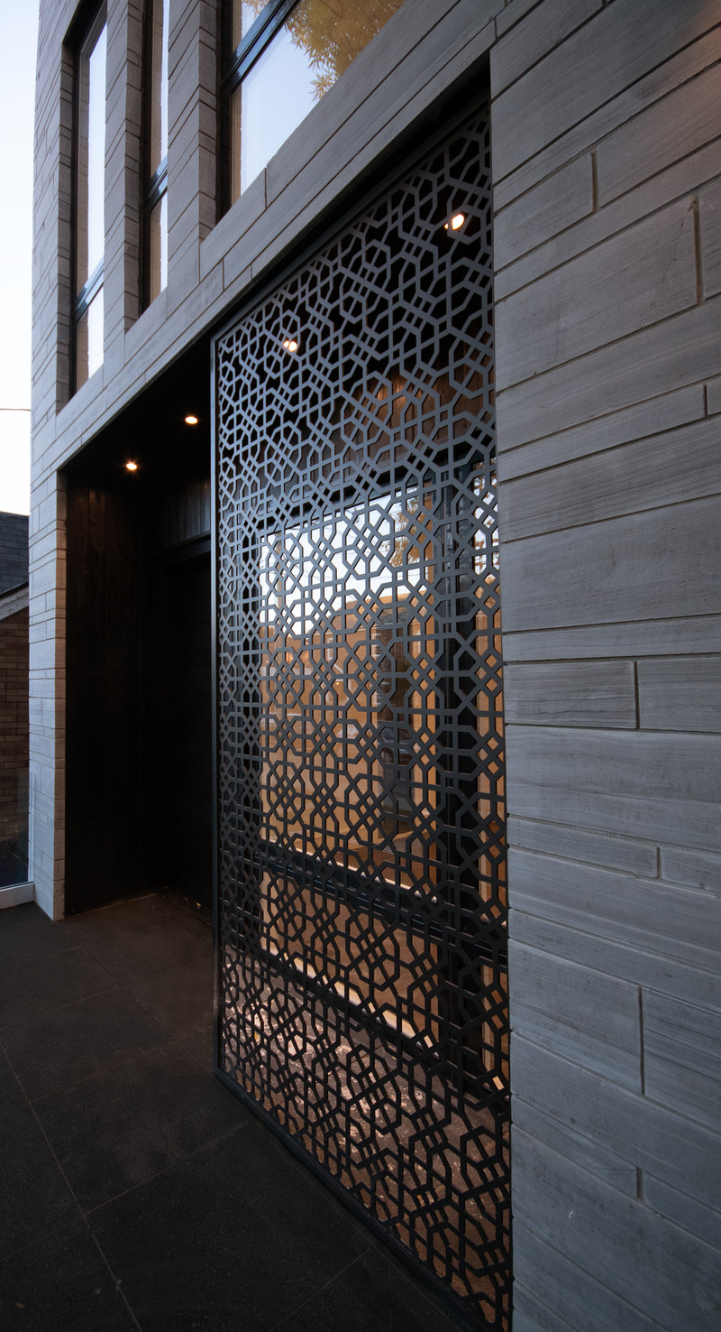 Dossier de presse | 2182-03 - Communiqué de presse | The Brother's Residence - Alva Roy Architects - Architecture résidentielle - Entrance to Unit No1 - Crédit photo : Greg Van Riel
