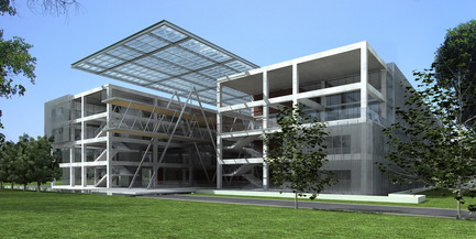 Dossier de presse | 986-01 - Communiqué de presse | Duoc Maipú - Sabbagh Arquitectos - Architecture commerciale