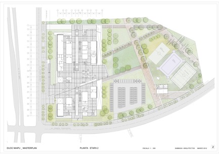 Dossier de presse | 986-01 - Communiqué de presse | Duoc Maipú - Sabbagh Arquitectos - Architecture commerciale