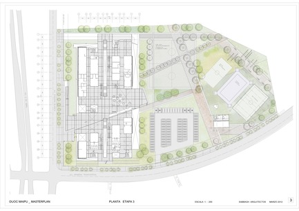 Dossier de presse | 986-01 - Communiqué de presse | Duoc Maipú - Sabbagh Arquitectos - Architecture commerciale