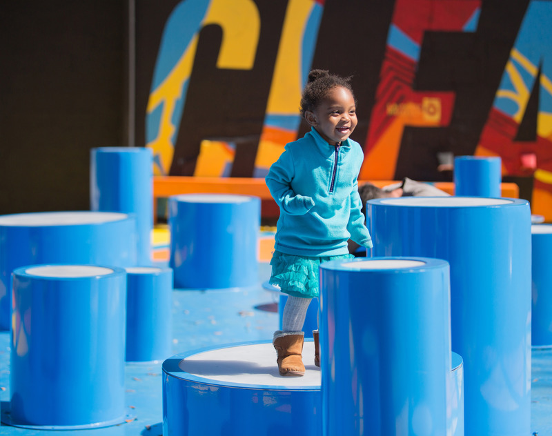 Dossier de presse | 5595-01 - Communiqué de presse | A Design Studio Showcasing the Value of Play - The Urban Conga - Art -  Project 2: The Hangout was designed through a series of participatory design meetings with members of the Lower Ninth Ward community in New Orleans, LA.   - Crédit photo : Michael Flanagan