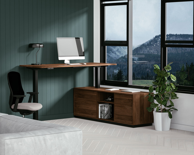 Dossier de presse | 4657-01 - Communiqué de presse | De Gaspé vous aide à bouger plus en télétravail - De Gaspé - Design d’intérieur résidentiel -  GALE Exécutif  - Crédit photo :  De Gaspé 