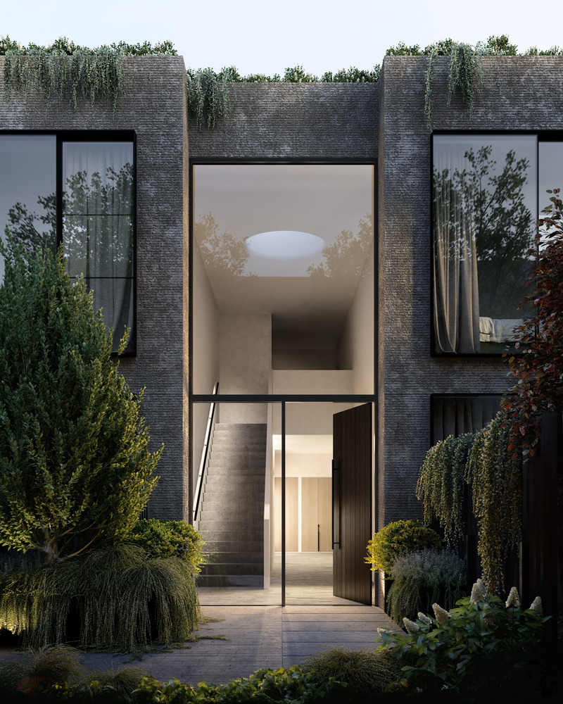 Dossier de presse | 5600-01 - Communiqué de presse | Australian Firm Gabriel Saunders Gets Recognition at the A+ Firm Awards - Gabriel Saunders - Architecture résidentielle - The International Exterior Rear - Crédit photo : Gabriel Saunders