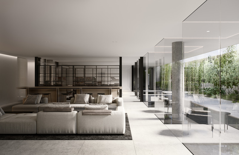 Dossier de presse | 5600-01 - Communiqué de presse | Australian Firm Gabriel Saunders Gets Recognition at the A+ Firm Awards - Gabriel Saunders - Architecture résidentielle - The International Lobby - Crédit photo : Gabriel Saunders