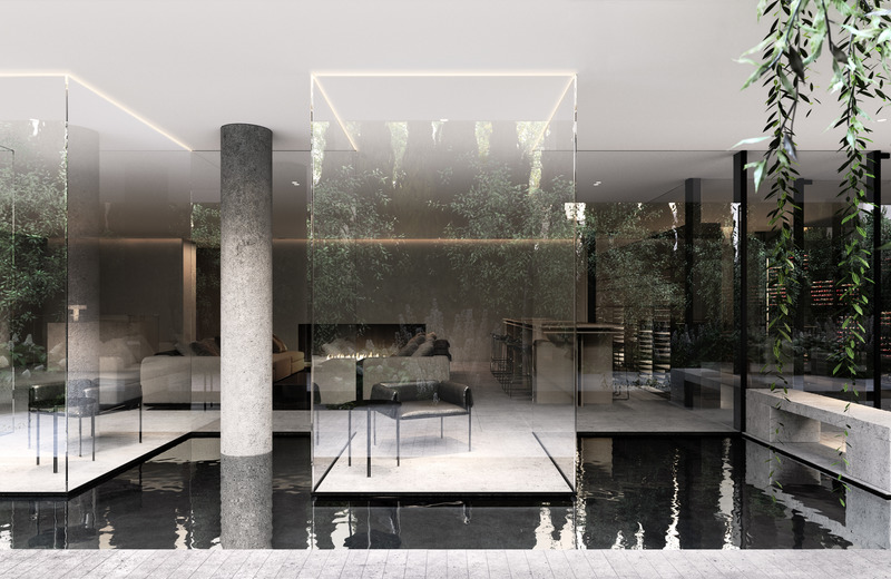 Dossier de presse | 5600-01 - Communiqué de presse | Australian Firm Gabriel Saunders Gets Recognition at the A+ Firm Awards - Gabriel Saunders - Architecture résidentielle - The International Lobby Portal - Crédit photo : Gabriel Saunders