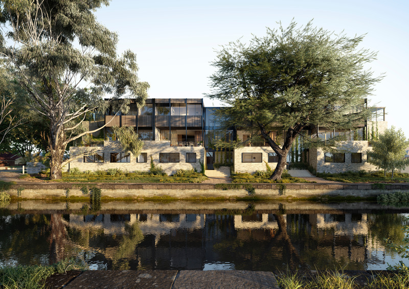 Dossier de presse | 5600-01 - Communiqué de presse | Australian Firm Gabriel Saunders Gets Recognition at the A+ Firm Awards - Gabriel Saunders - Architecture résidentielle - Ruskin Elwood Exterior - Crédit photo : Gabriel Saunders